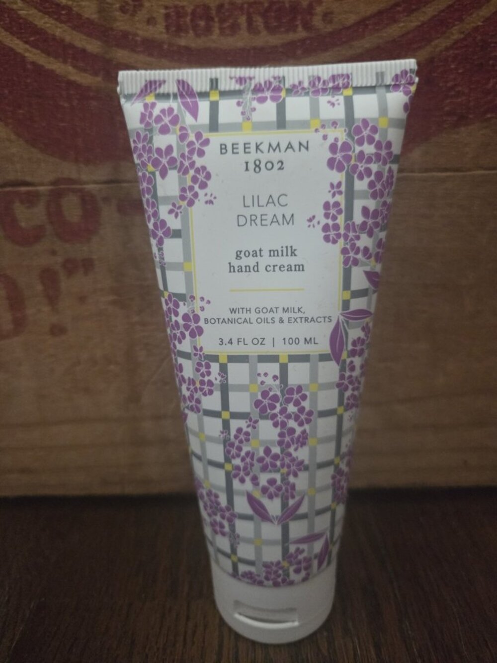 BEEKMAN 1802 Lilac Dream HAND CREAM 3.4 oz NEW Goat Milk